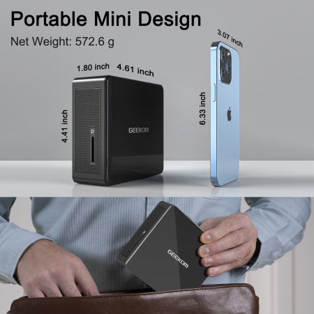 GEEKOM Mini PC Carrying Case