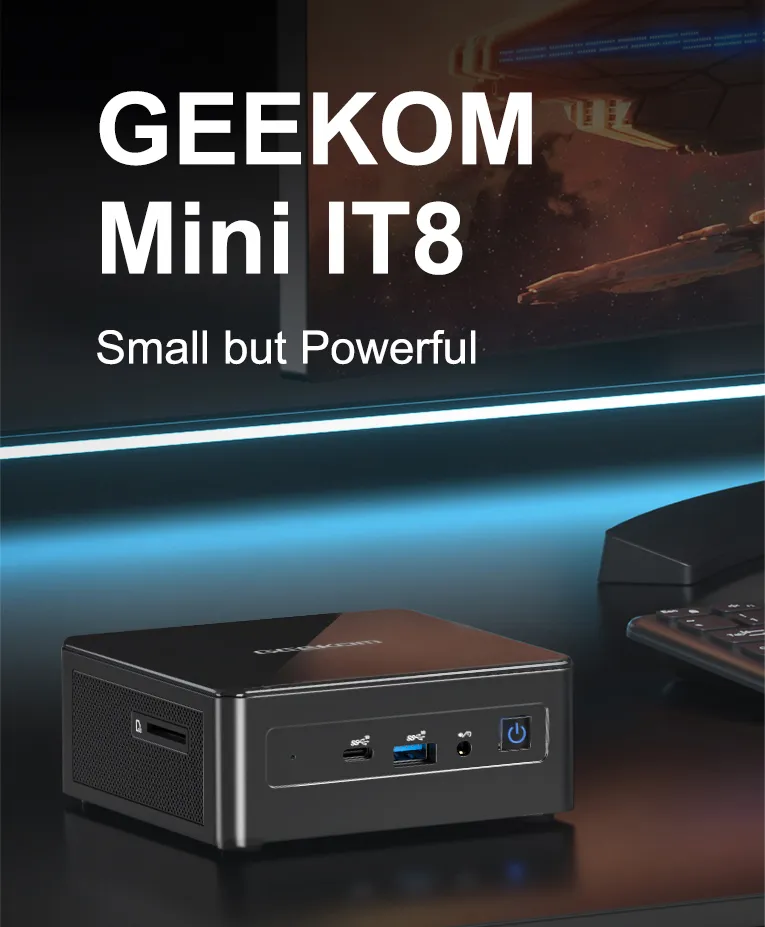 GEEKOM Mini IT8 on mobie