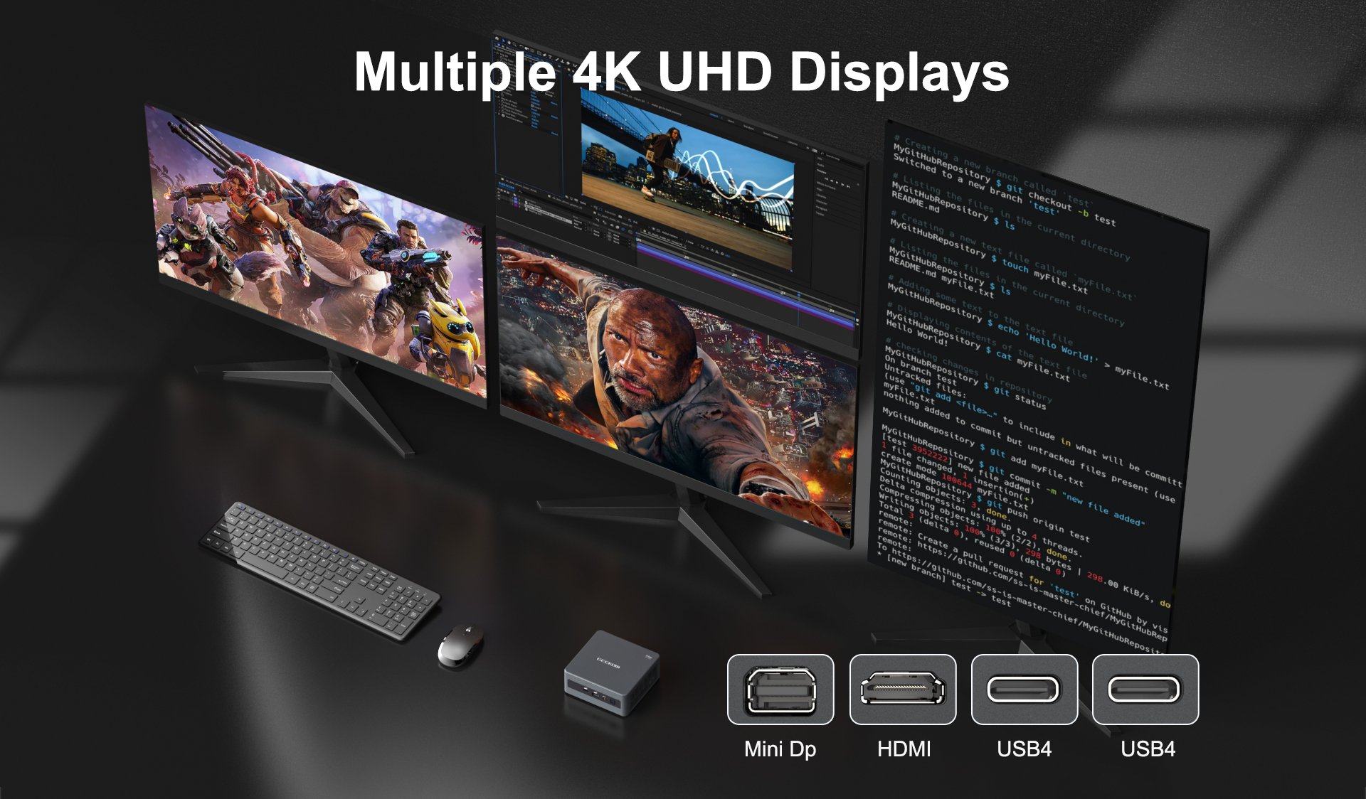 GEEKOM 4k Mini PC