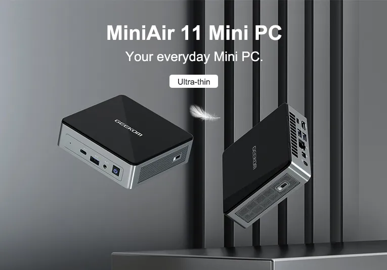 MINI PC NIPOGI Intel Core i5-12450H max 4.4GHz,16Go DDR4 512Go SSD