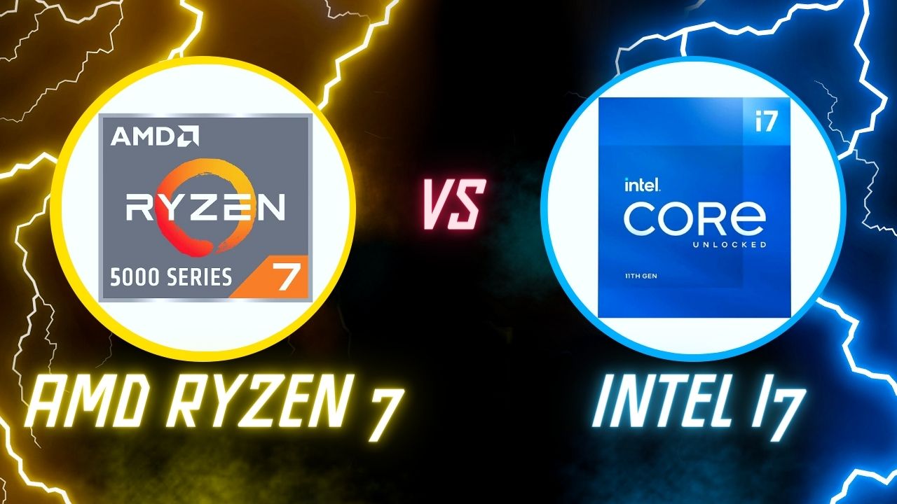 AMD Ryzen 7 vs Intel i7