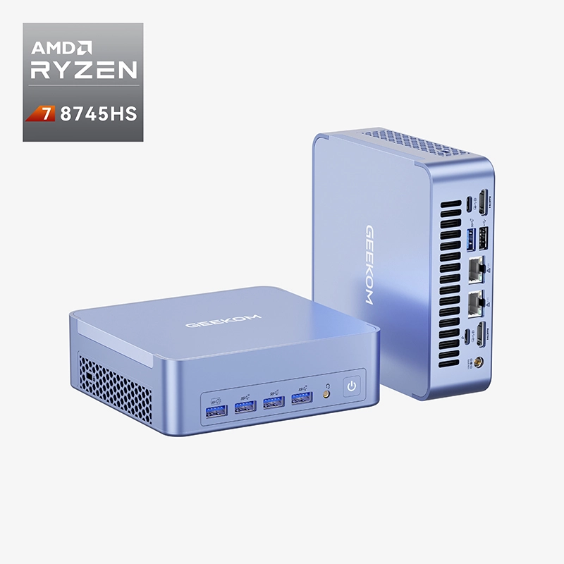 GEEKOM AX8 Max Mini PC | Ryzen 7 Power & 8K Pro Performance