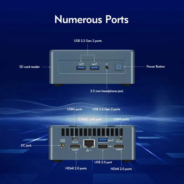 GEEKOM Mini IT13 & A5 review: More ports, choice between Intel and