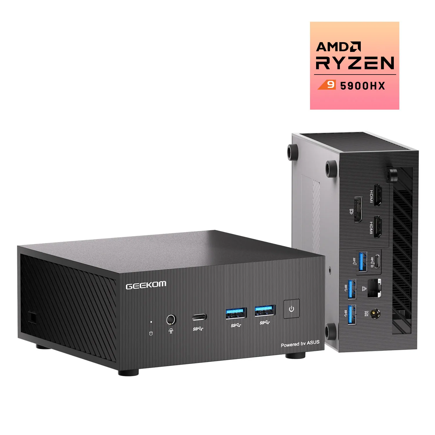 GEEKOM AS 5: Mini PC with AMD Ryzen 9 5900HX