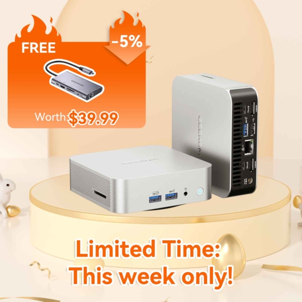 🔥NEW ARRIVAL🔥GEEKOM A6 Mini PC AMD Ryzen™ 7 6800H