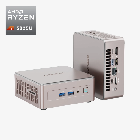 GEEKOM A5 Mini PC AMD Ryzen 7 5825U⚡Flash Sale⚡