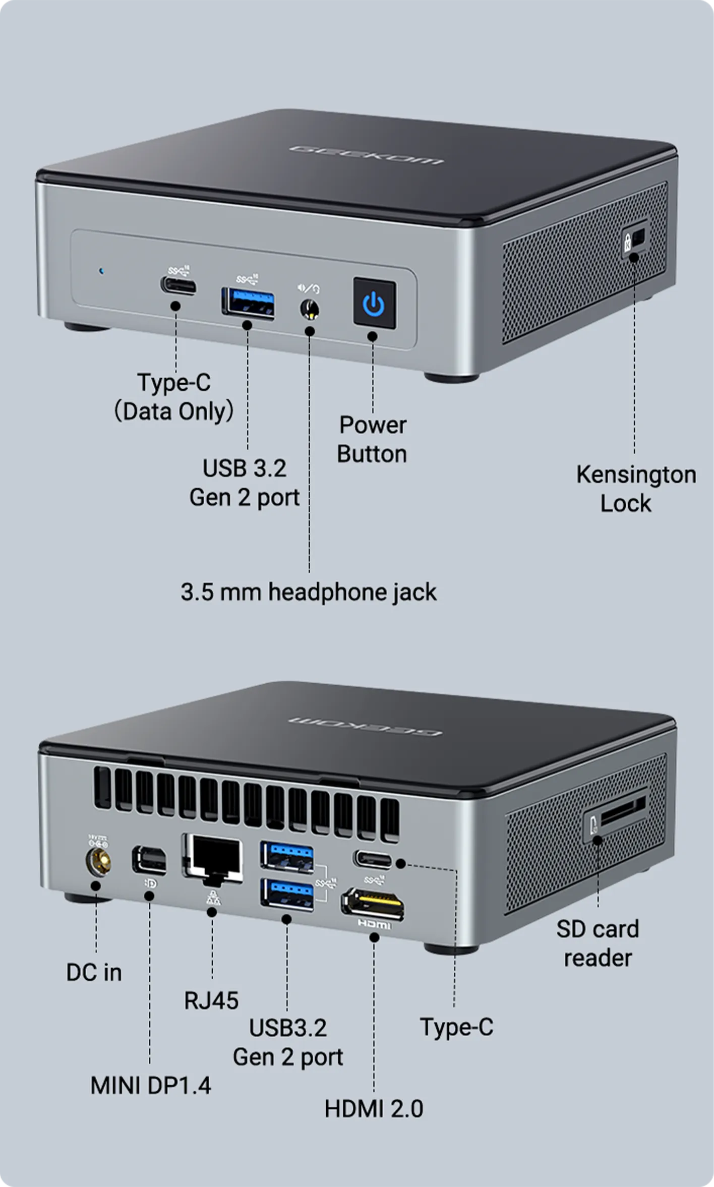 Mini Air12 Mobile jiekou1