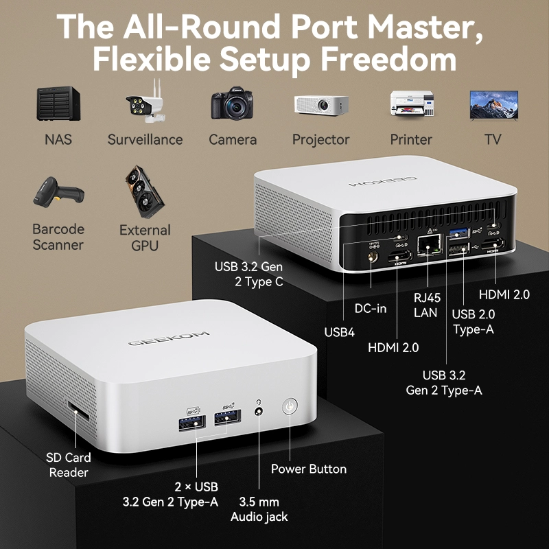 Power Up with the GEEKOM A7 Mini PC | Ryzen 7000 Series Inside