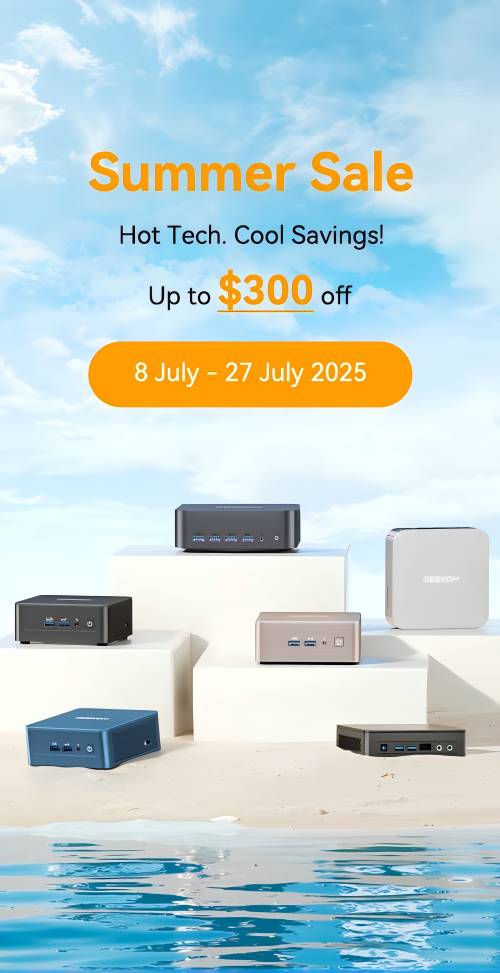 geekom mini pc summer sale