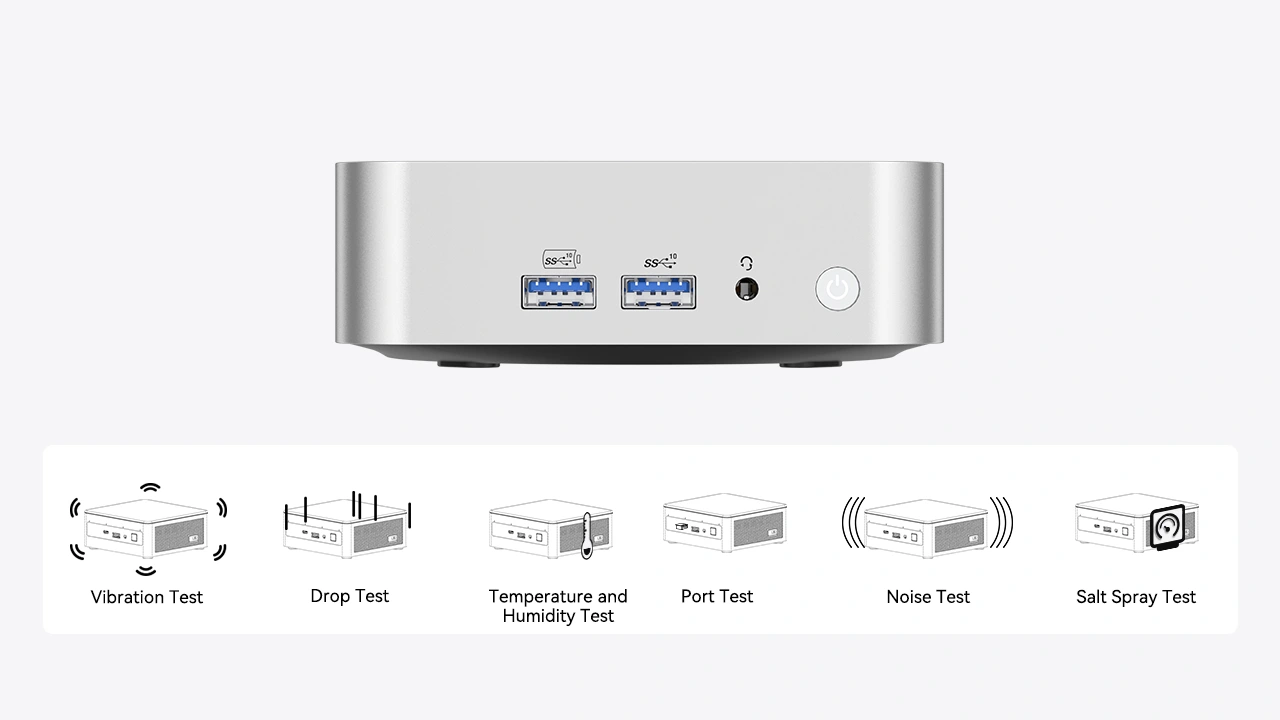 GEEKOM A6 Budget Mini PC - AMD Ryzen 7 6800H & Radeon 680M GPU