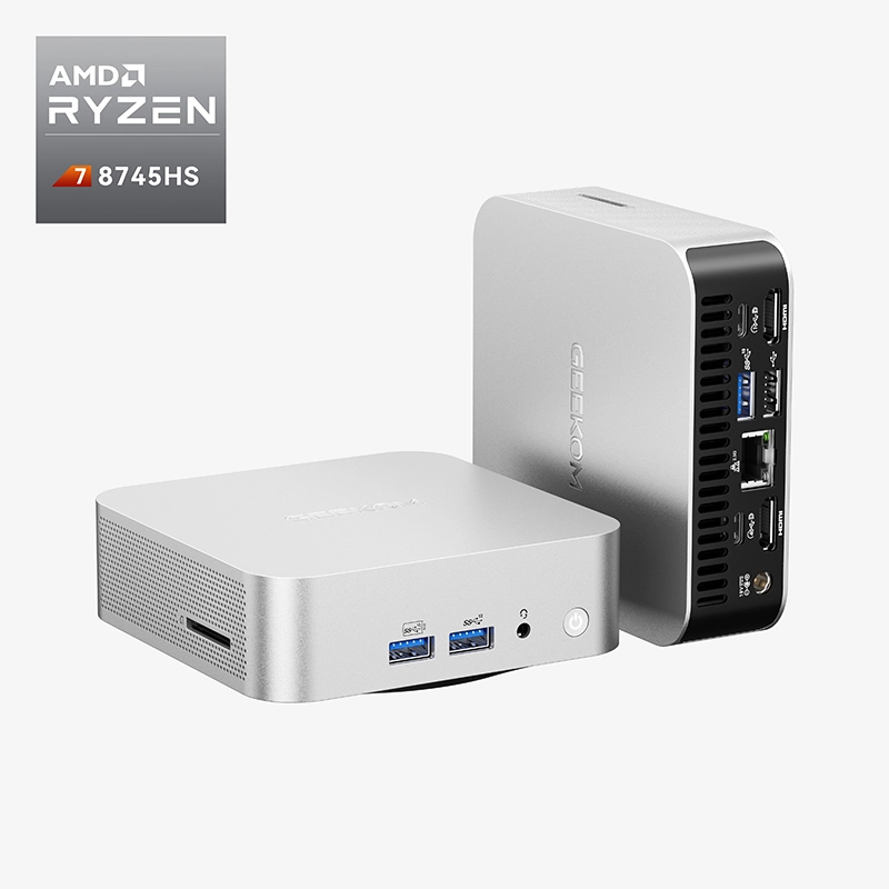 GEEKOM ミニPC A8 AMD Ryzen 7 8745HS GEEKOM A8 Mini PC with Ryzen™ 9 & Ryzen™ 7 – For Powerful Computing