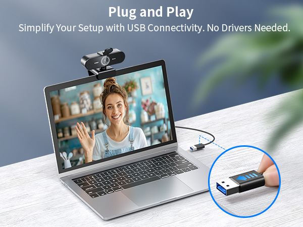 USB 2.0 TypeA Plug & Play
