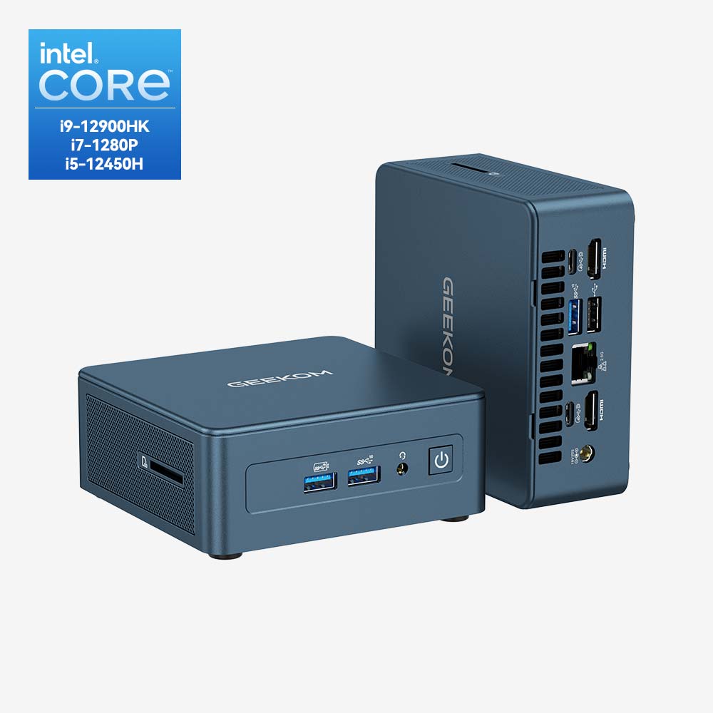 GEEKOM Mini IT12 Mini PC 12th Gen Intel® Core i5-12450H & i9-12900HK & i7-1280P-TF