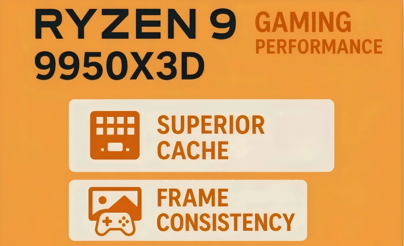 amd ryzen 9 9950x3d gaming processors