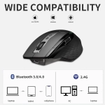 RAPOO Wireless Keyboard and Laser Mouse Combo
