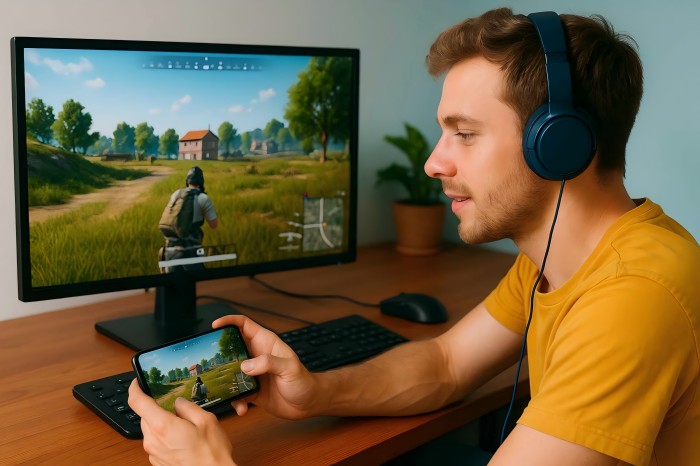 how to play mobile games on pc
