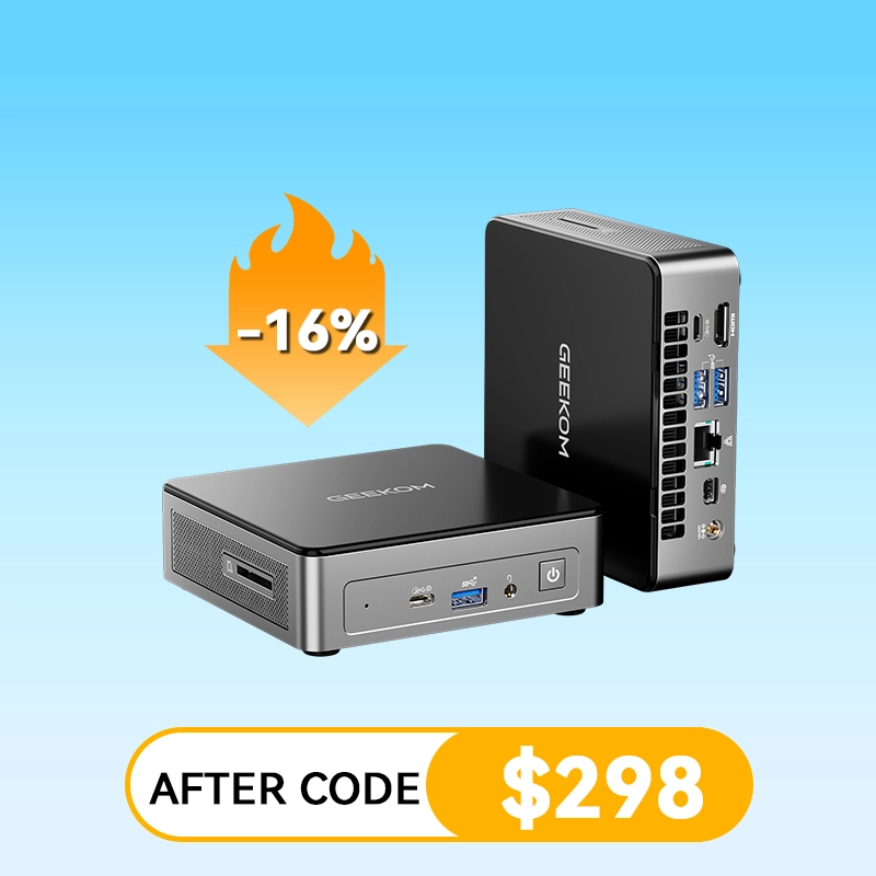 GEEKOM Mini Air12 Mini PC 12th Gen Intel - GEEKOM