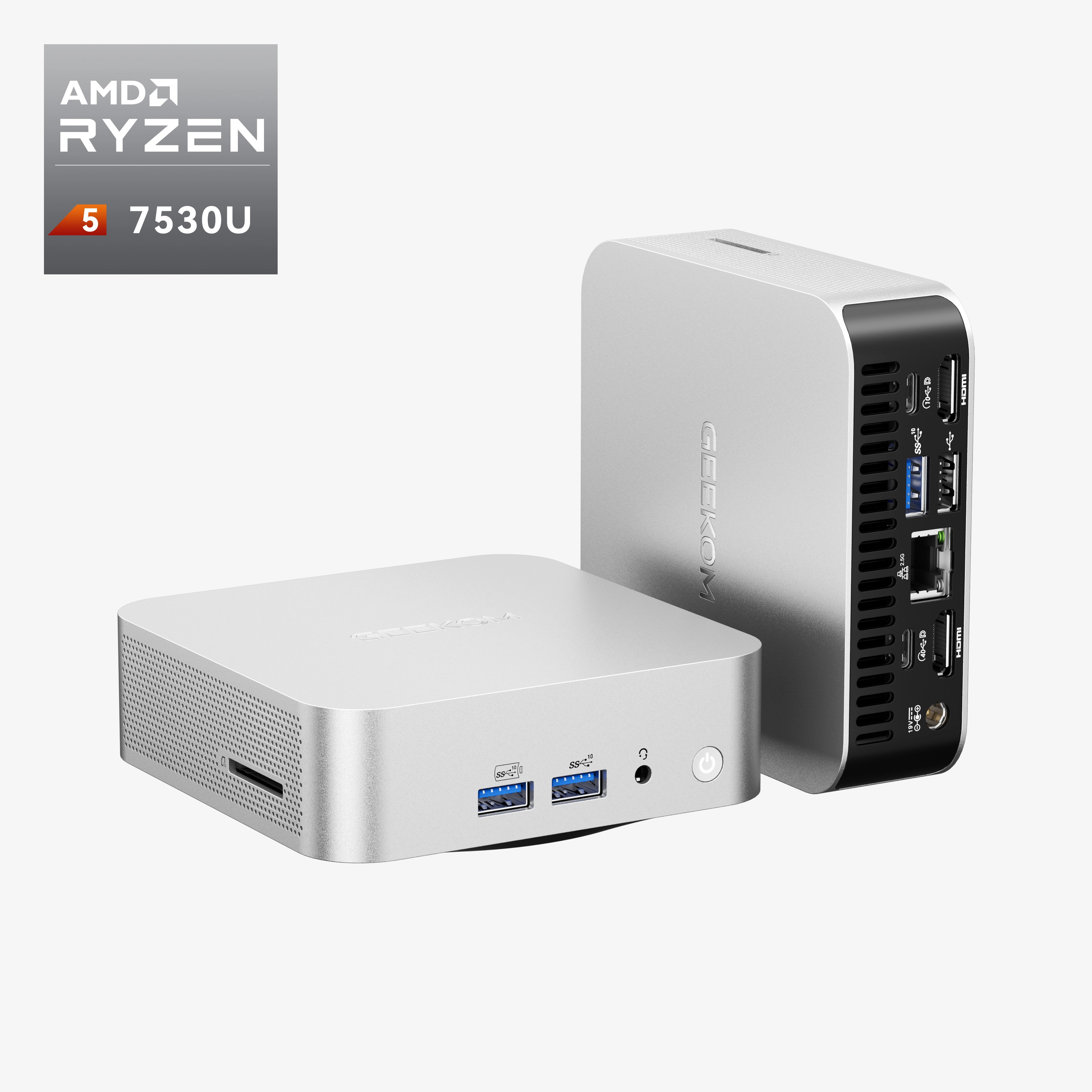 GEEKOM ミニPC シルバー Mini PCs - Best Intel & Ryzen Mini Computers From $298